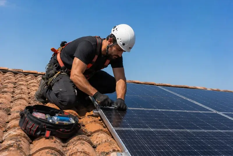 Maintenance et monitoring de panneaux solaires à Mornac-sur-Seudre
